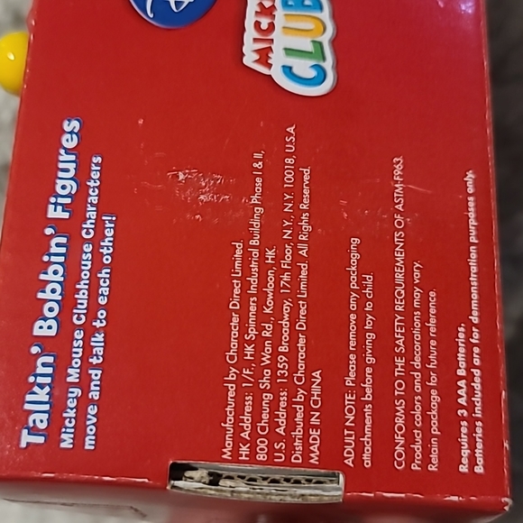 New Disney Mickey Mouse Clubhouse Talkin Bobbin Figure Magician Mickey and Pluto - Picture 6 of 15